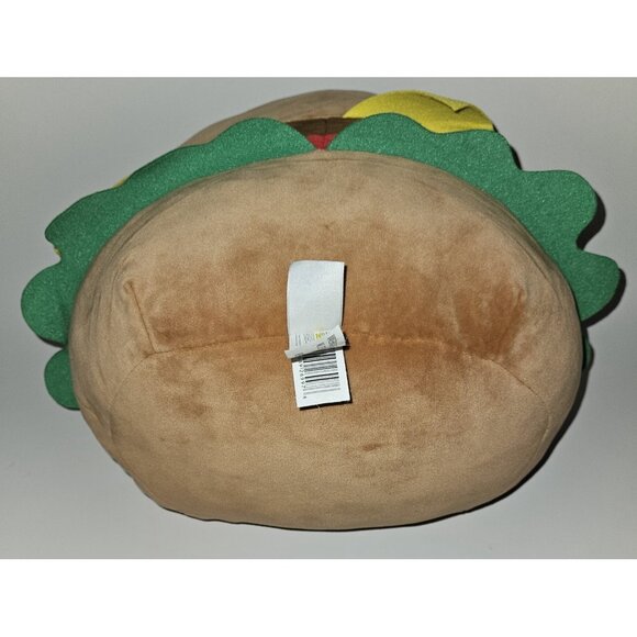Squishmallows Carl Cheeseburger Plush 12" Stuffed Toy Hamburger Kellytoy - Picture 5 of 10
